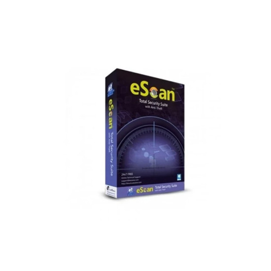 eScan Total Security 1 User 1 Year